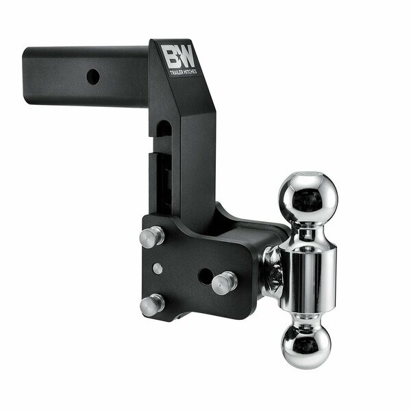 B&W Towing 2.5 Model 10 Blk T&S Dual Ball for Multi-Pro Tailgate TS20066BMP